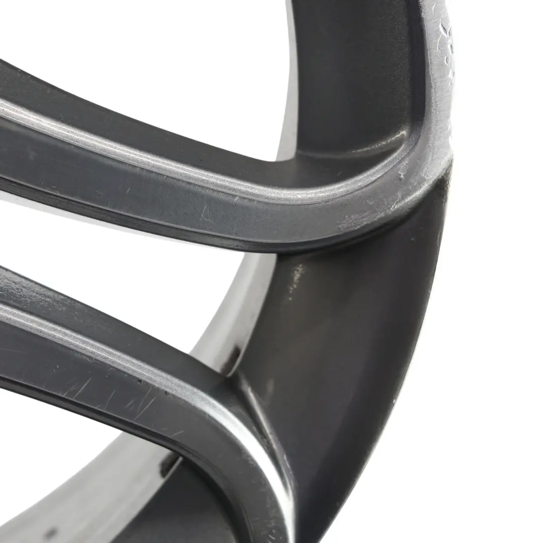 Mercedes W176 Wheel Alloy Rim 17" 5 Double Spoke ET:52.5 7.5J - SKU A2464010302-2 - Part number A2464010302