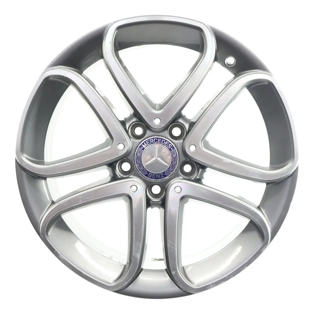 Mercedes W176 W246 AMG Llanta de aleación negra 18" ET:52 7.5J A1764010200 - SKU A2464010302-3 - Número de pieza A2464010302