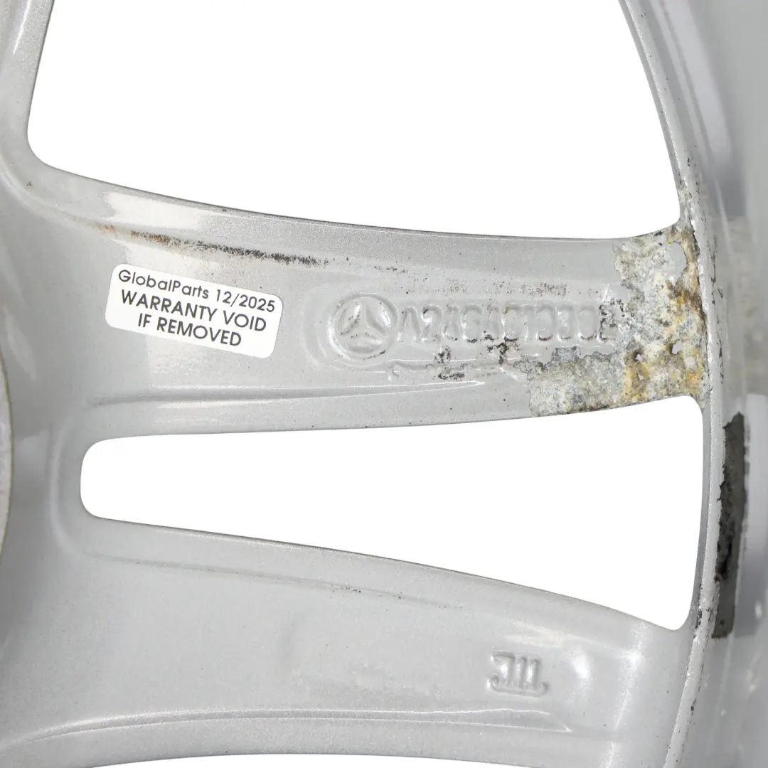 Mercedes W176 W246 AMG Schwarz Felge 18" ET:52 7.5J A1764010200 - SKU A2464010302-3 - Teilenummer A2464010302