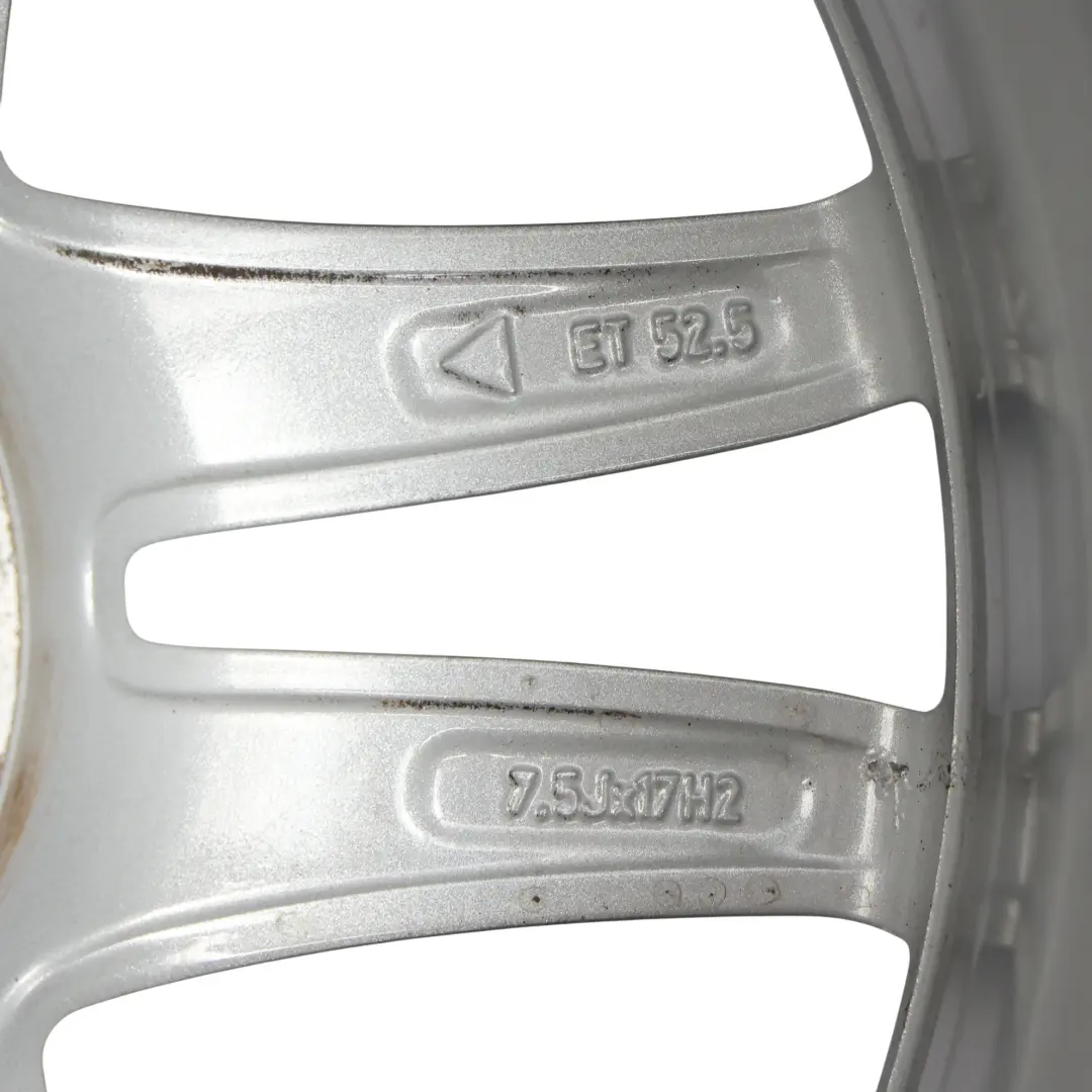 Mercedes W176 W246 AMG Schwarz Felge 18" ET:52 7.5J A1764010200 - SKU A2464010302-3 - Teilenummer A2464010302