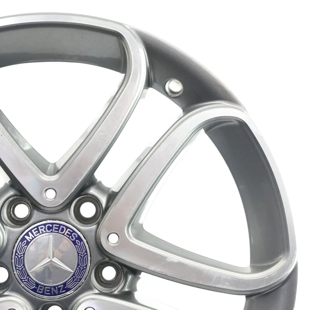 Mercedes W176 W246 AMG Cerchio in lega nero 18" ET:52 7.5J A1764010200 - SKU A2464010302-3 - Numero di parte A2464010302