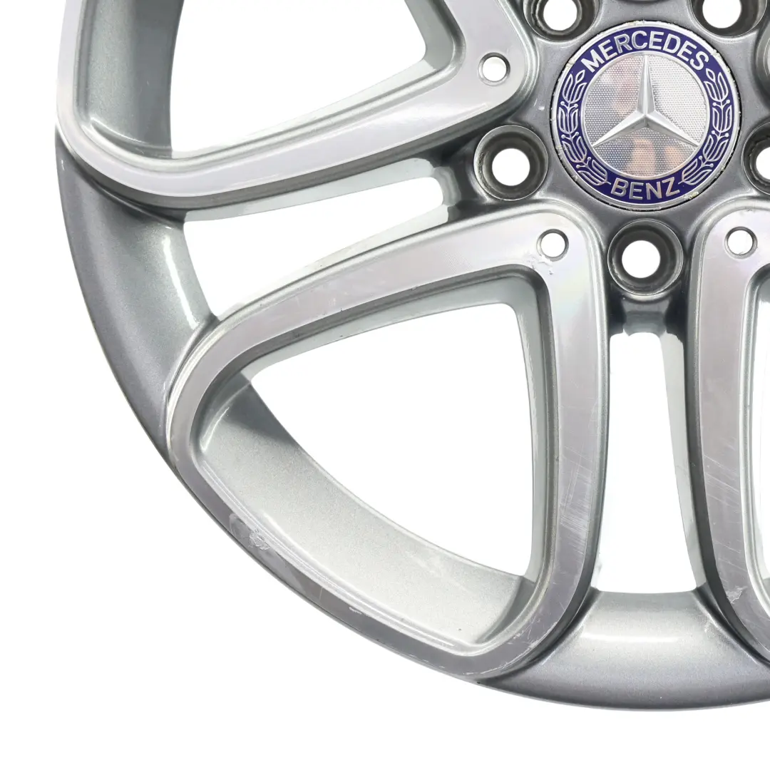 Mercedes W176 W246 AMG Schwarz Felge 18" ET:52 7.5J A1764010200 - SKU A2464010302-3 - Teilenummer A2464010302