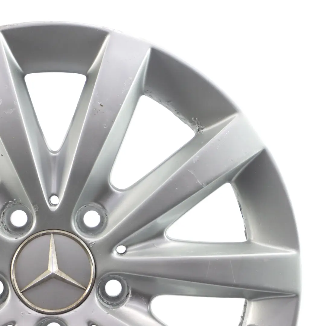 Cerchio In Lega Argento 10 Razze 16" ET:49 6,5J per Mercedes W176 W246 con numero di parte A2464010500 Mercedes W176 W246 Cerchio In Lega Argento 10 Razze 16" ET:49 6,5J - SKU A2464010500-1 - Numero di parte A2464010500