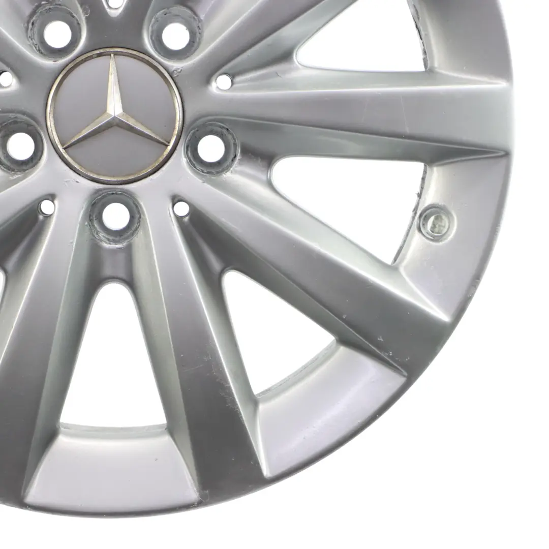 Mercedes W176 W246 Argent 10-Spoke Jante en alliage 16" ET:49 6,5J - SKU A2464010500-1 - Numéro de pièce A2464010500