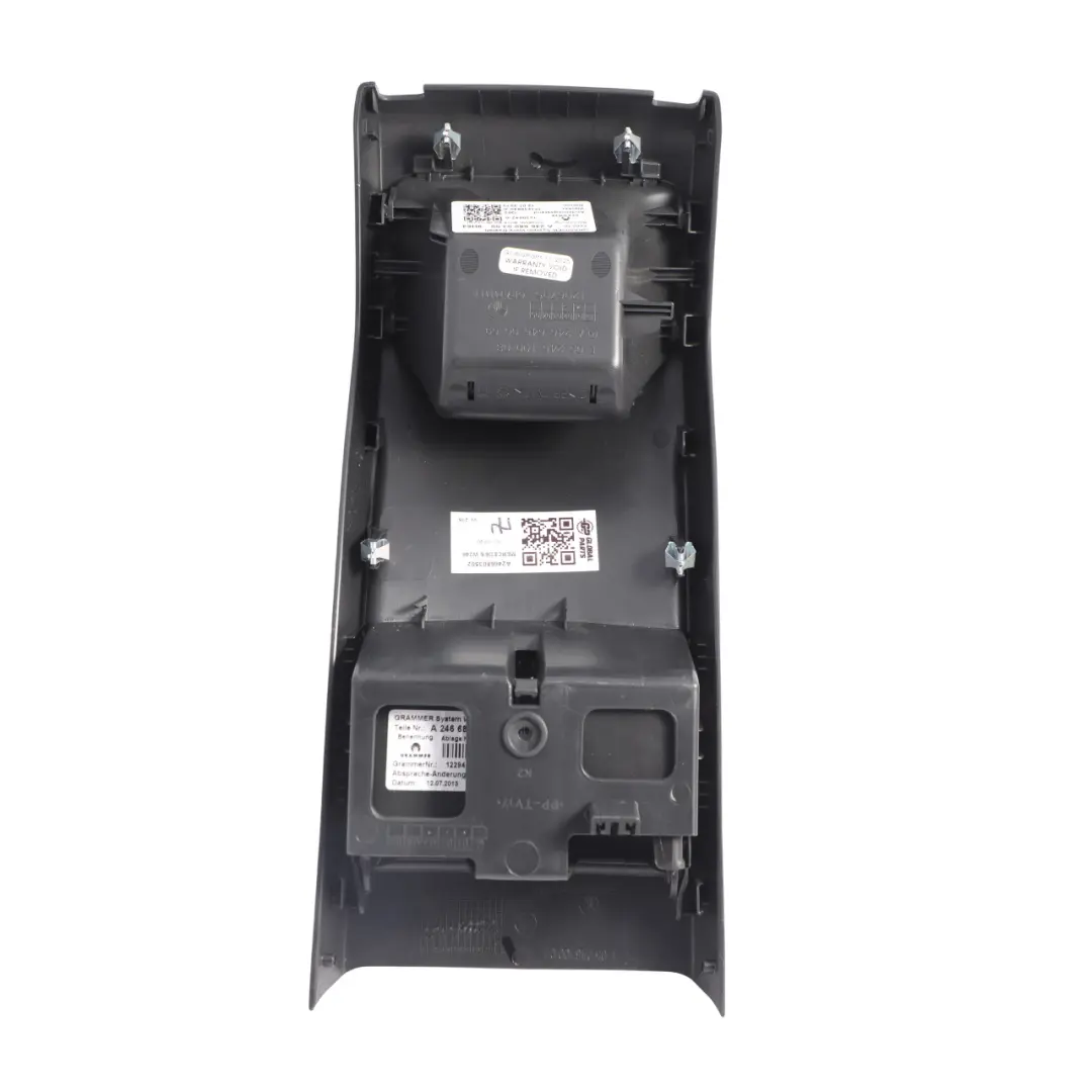 Panel Cubierta Consola Central Trasera Caja para Mercedes W246 con número de pieza A2466803502 Mercedes W246 Panel Cubierta Consola Central Trasera Caja - SKU A2466803502 - Número de pieza A2466803502
