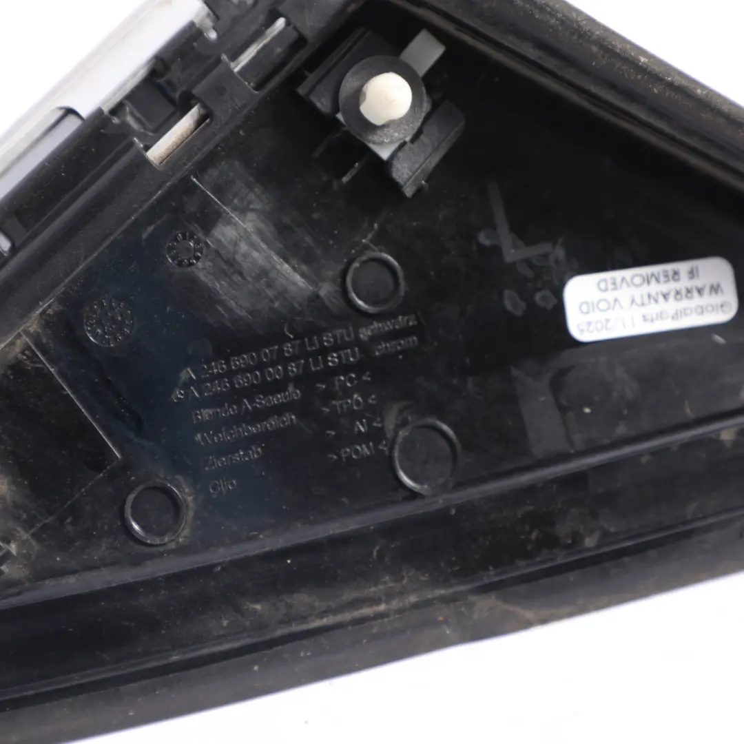 Door A Pillar Triangle Cover Trim Front Left N/S to Mercedes W246 with Part number A2466900087 Mercedes W246 Door A Pillar Triangle Cover Trim Front Left N/S - SKU A2466900087-1 - Part number A2466900087