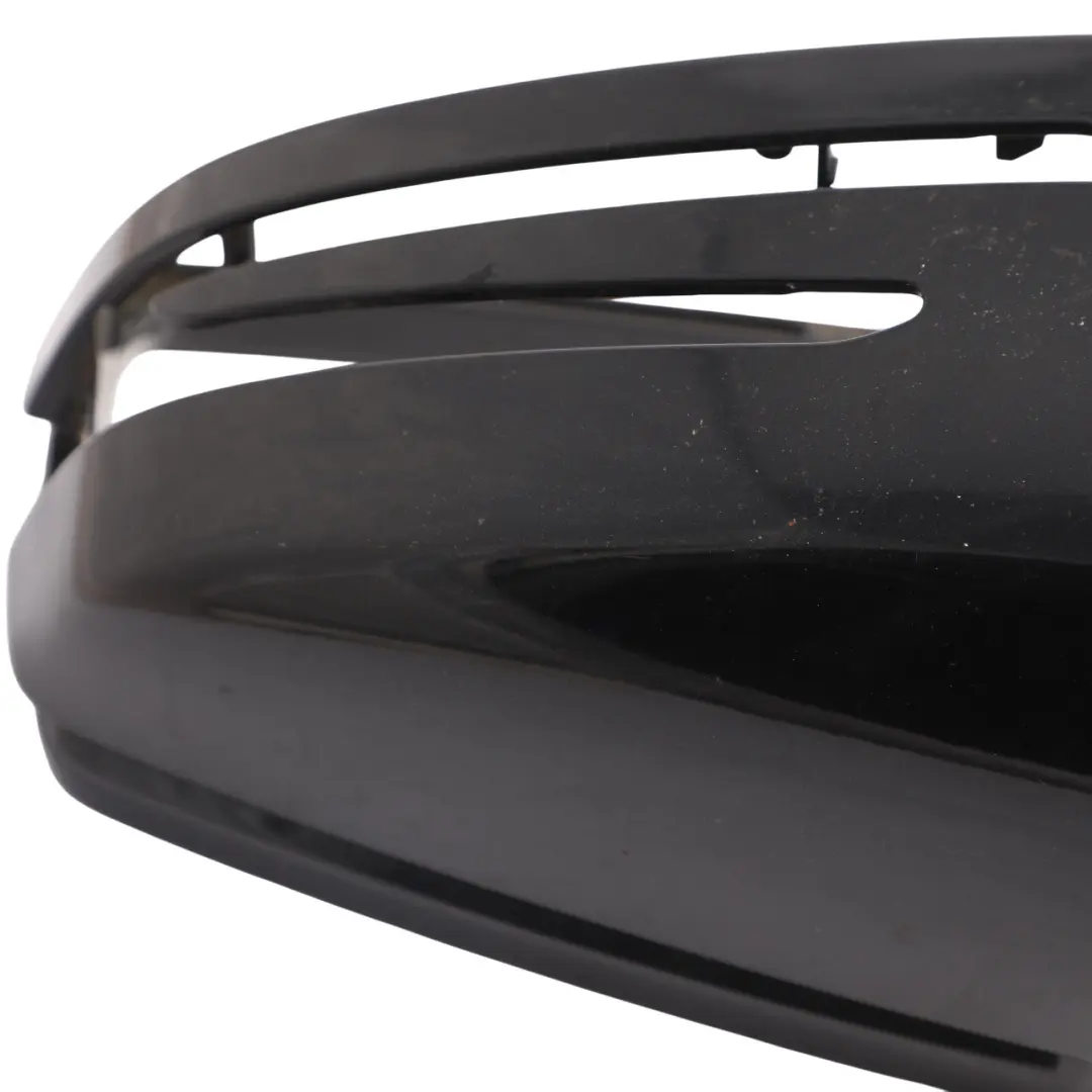 Mercedes W176 Wing Mirror Cover Cap Left N/S Housing Kosmos Black Metallic - 191 - SKU A2468110100-KB - Part number A2468110100