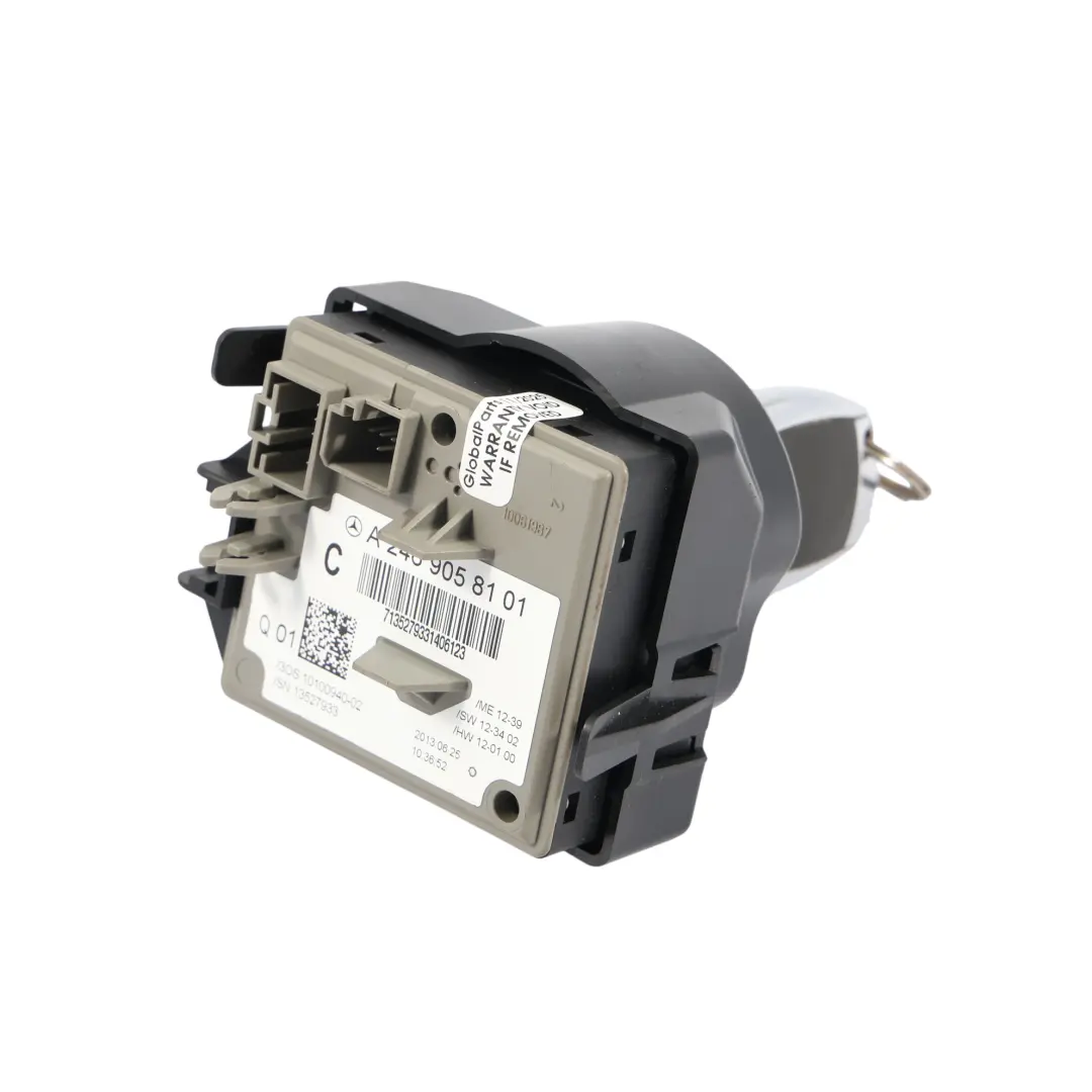 Mercedes W246 Motorzündschalter Zylinder Schlüssel Modul + Schlüssel - SKU A2469058101 - Teilenummer A2469058101