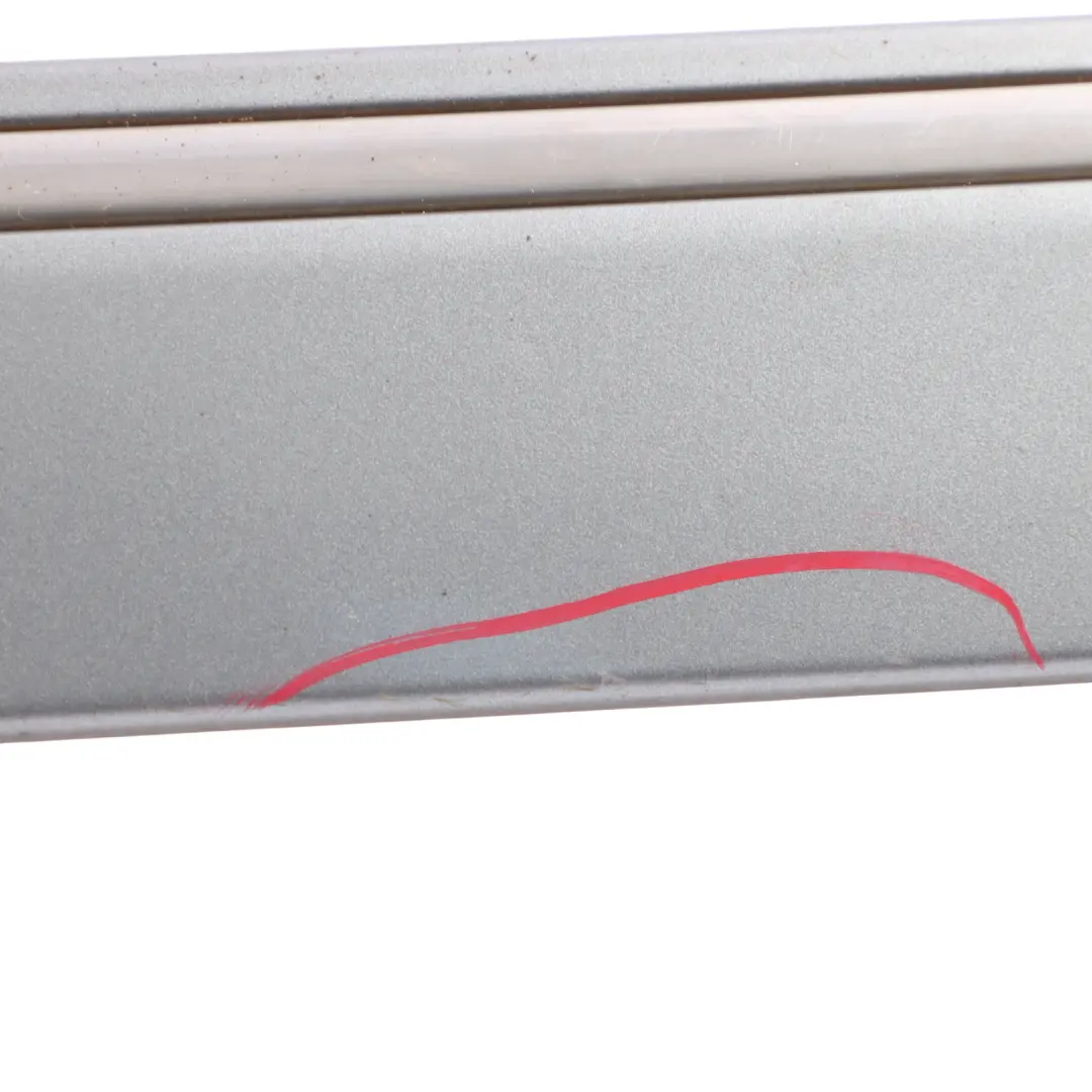 Front Door Strip Trim Outer Left N/S Palladium Silver Metallic 792 to Mercedes W251 with Part number A2516902162 Mercedes W251 Front Door Strip Trim Outer Left N/S Palladium Silver Metallic 792 - SKU A2516902162-PAL - Part number A2516902162