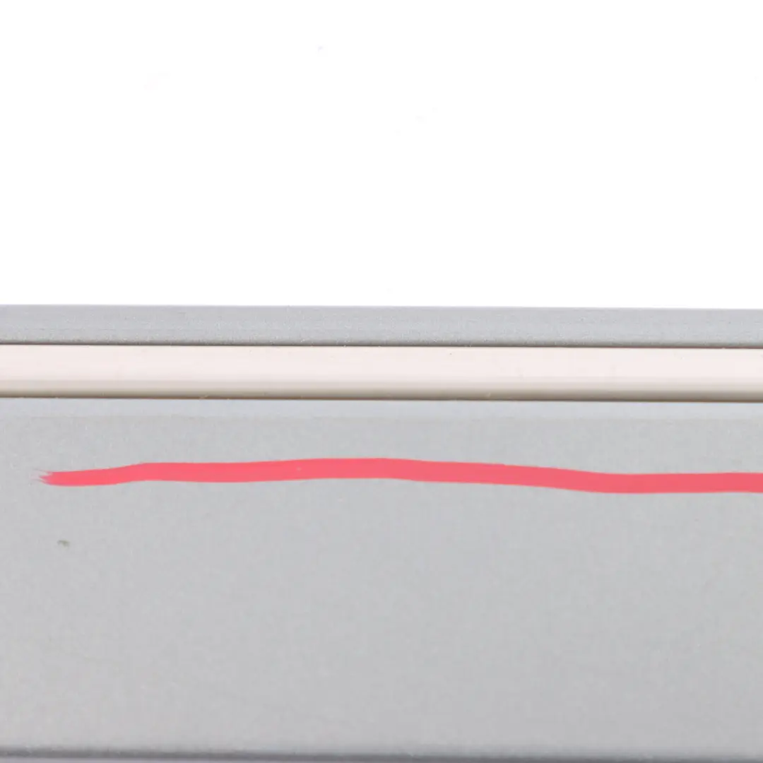 Door Moulding Strip Trim Cover Rear Left N/S Palladium Silver-792 to Mercedes V251 with Part number A2516902562 Mercedes V251 Door Moulding Strip Trim Cover Rear Left N/S Palladium Silver-792 - SKU A2516902562-PAL - Part number A2516902562