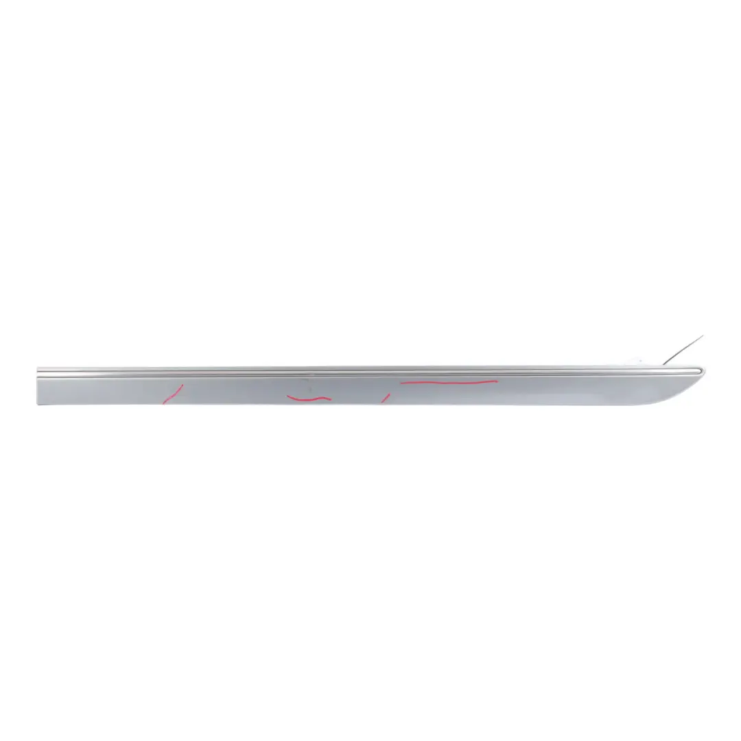 Door Moulding Strip Trim Cover Rear Left N/S Palladium Silver-792 to Mercedes V251 with Part number A2516902562 Mercedes V251 Door Moulding Strip Trim Cover Rear Left N/S Palladium Silver-792 - SKU A2516902562-PAL - Part number A2516902562