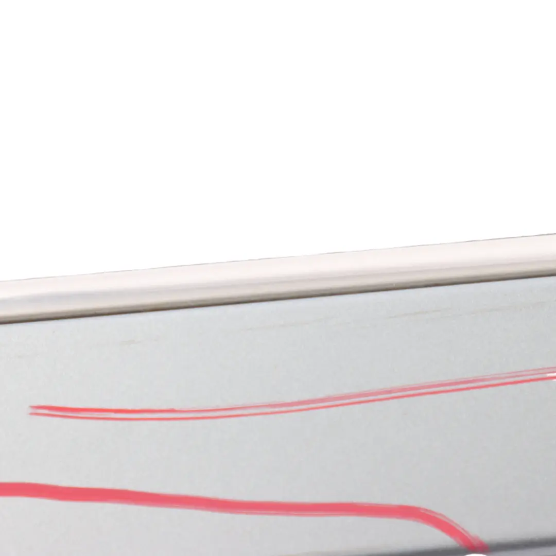 Door Trim Moulding Right O/S Palladium Silver Metallic 792 to Mercedes W251 Rear with Part number A2516902662 Mercedes W251 Rear Door Trim Moulding Right O/S Palladium Silver Metallic 792 - SKU A2516902662-PAL - Part number A2516902662