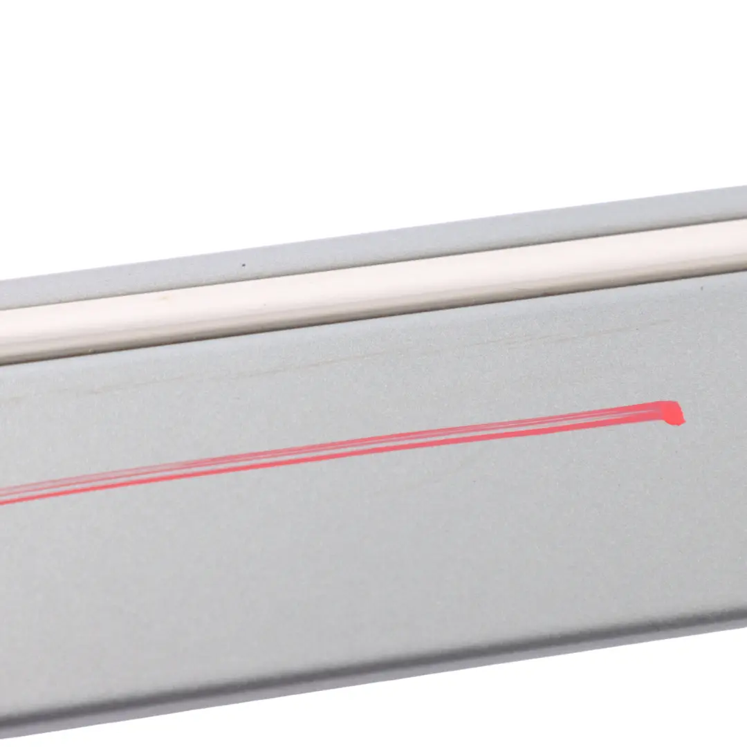 Door Trim Moulding Right O/S Palladium Silver Metallic 792 to Mercedes W251 Rear with Part number A2516902662 Mercedes W251 Rear Door Trim Moulding Right O/S Palladium Silver Metallic 792 - SKU A2516902662-PAL - Part number A2516902662