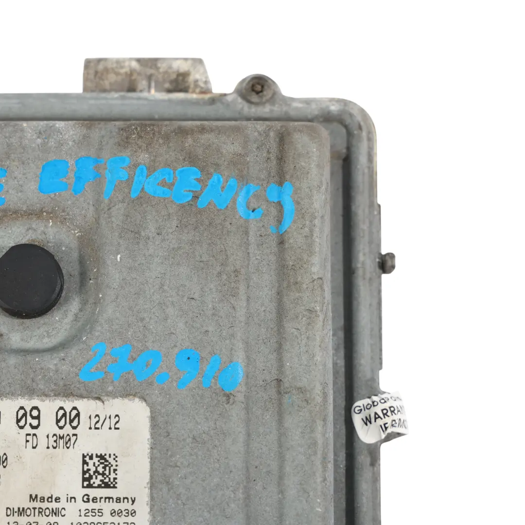 270.910 122 Ch Calculateur Moteur Blueeffi pour Mercedes W246 B180 à propos du numéro de pièce A2709000900 Mercedes W246 B180 270.910 122 Ch Calculateur Moteur Blueeffi - SKU A2709000900-7 - Numéro de pièce A2709000900