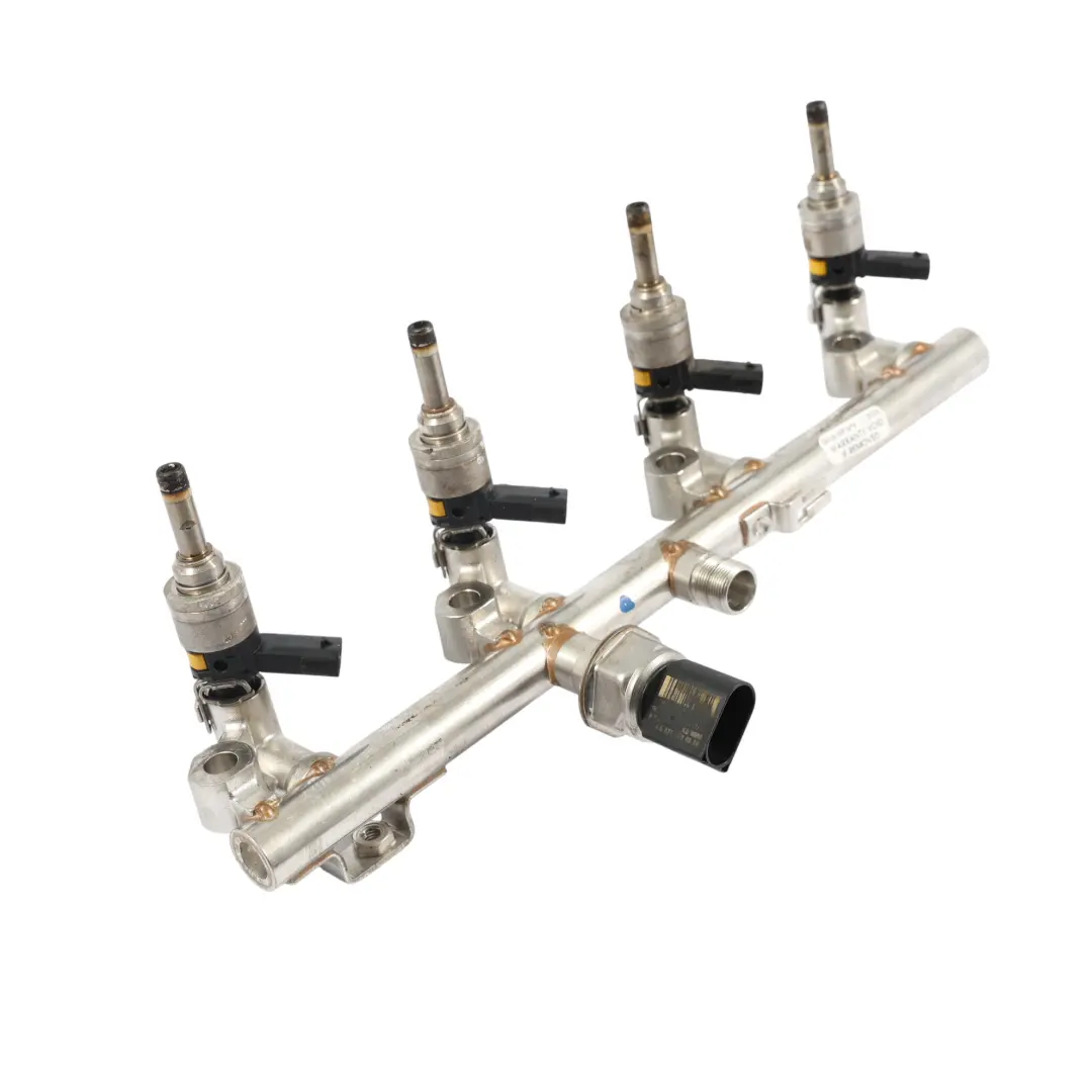 Mercedes W204 Kraftstoff Einspritz Düsen Druck Verteiler M271 Benzin - SKU A2710705595-2 - Teilenummer A2710705495