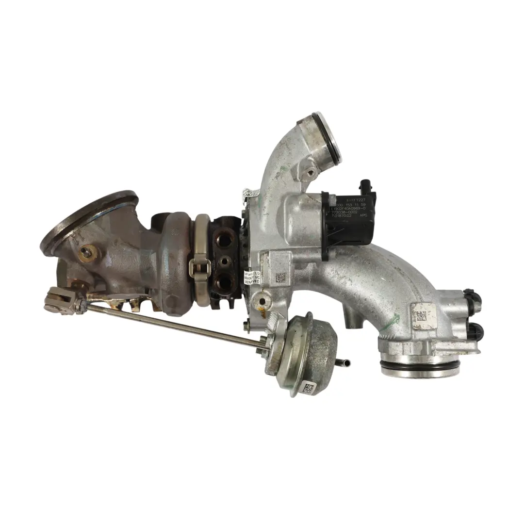 Mercedes W212 C43 Turbo Turbosprężarka Lewa Silnik M276 - SKU A2760903380 - Numer Części A2760903380