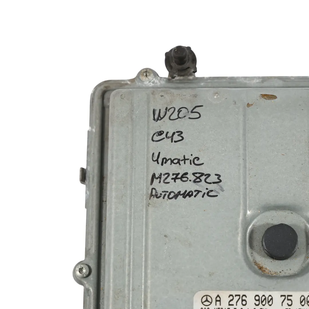 C43 4MATIC M276.823 367HP Control Motor ECU Automático para Mercedes W205 con número de pieza A2769007500 Mercedes W205 C43 4MATIC M276.823 367HP Control Motor ECU Automático - SKU A2769007500 - Número de pieza A2769007500
