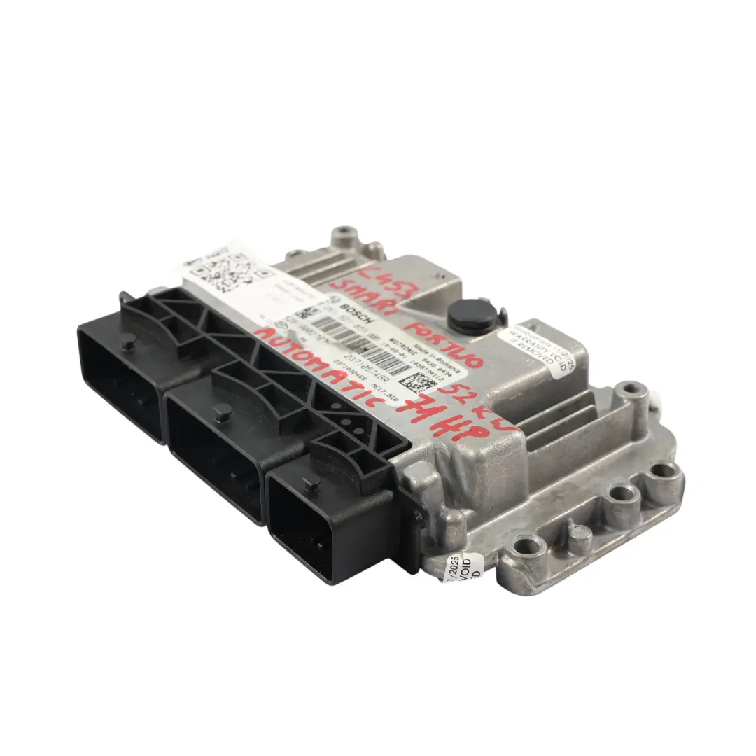 Smart Fortwo C453 M281.920 71Ch Unité De Commande Moteur Automatique 237105748R - SKU A2819002707 - Numéro de pièce A2819002707