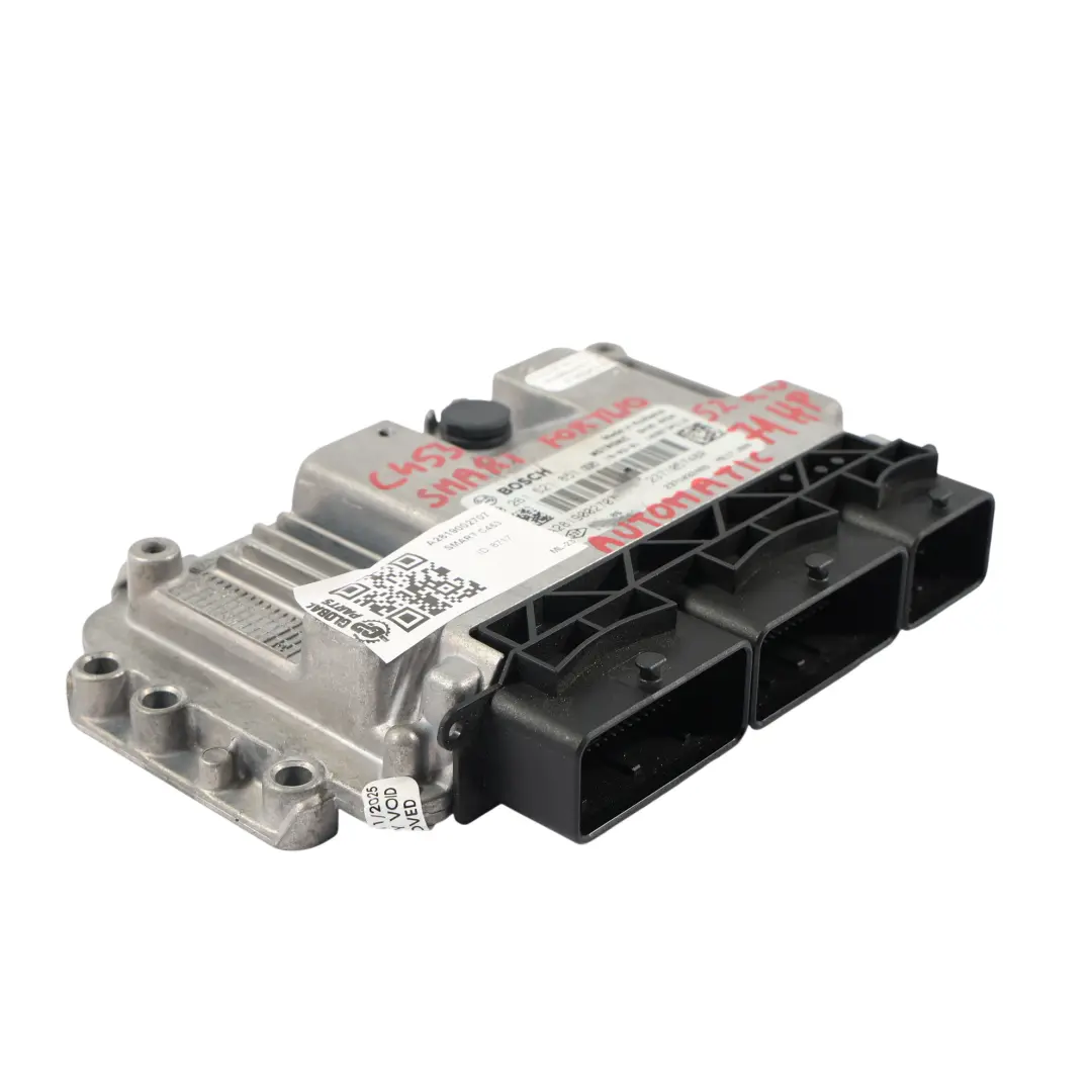 Smart Fortwo C453 M281.920 71HP Motorsteuergerät ECU 237105748R Automatik - SKU A2819002707 - Teilenummer A2819002707