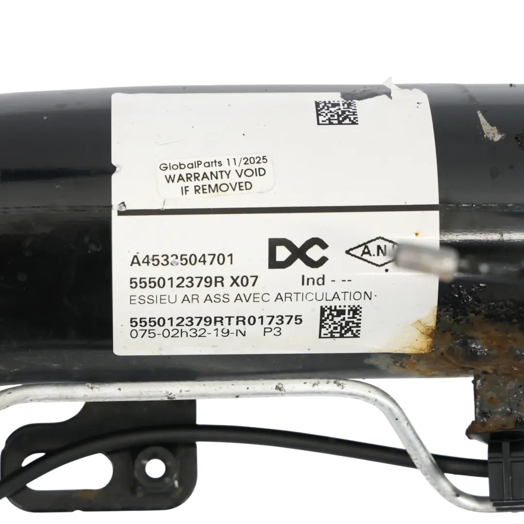 Smart Fortwo C453 Elektryk Kołyska Belka Rama Zawieszenia Tylna A9063506700 - SKU A4533500101 - Numer Części A4533500101