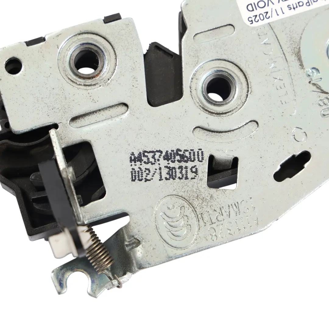 C453 Serratura Della Portiera Scrocco Rilascio Destro per Smart Fortwo con numero di parte A4537405600 Smart Fortwo C453 Serratura Della Portiera Scrocco Rilascio Destro - SKU A4537405600 - Numero di parte A4537405600