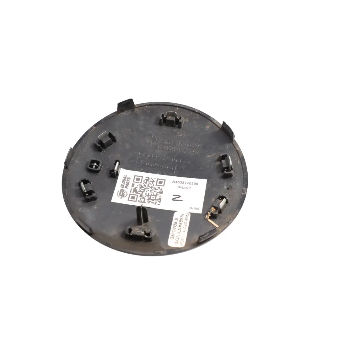 Smart Fortwo C453 Tailgate Hatch Boot Lid Emblem Ornament Badge - SKU A4538170308 - Part number A4538170308