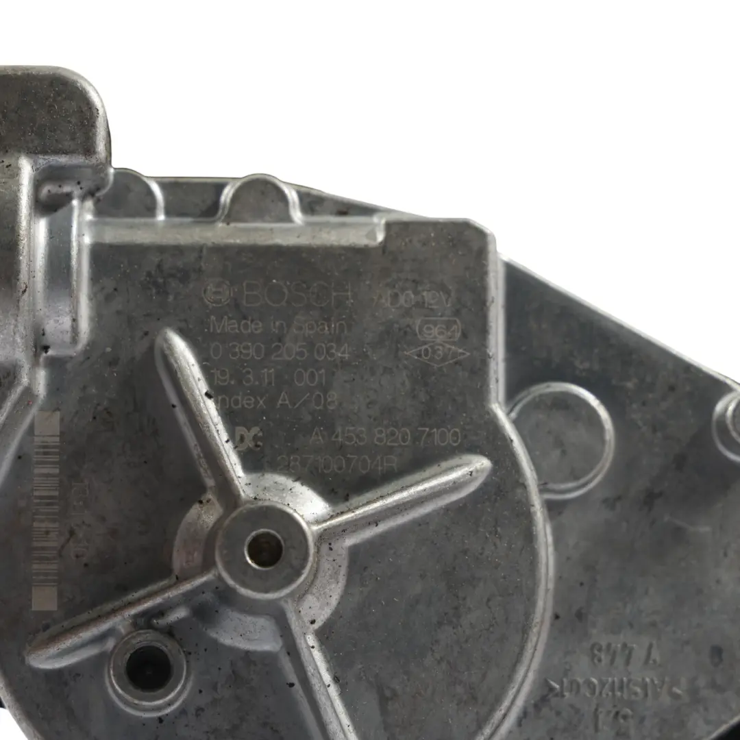 C453 Fenster Heck Klappe Wischer Motor Antriebs Einheit für Smart Fortwo mit Teilenummer A4538207100 Smart Fortwo C453 Fenster Heck Klappe Wischer Motor Antriebs Einheit - SKU A4538207100 - Teilenummer A4538207100