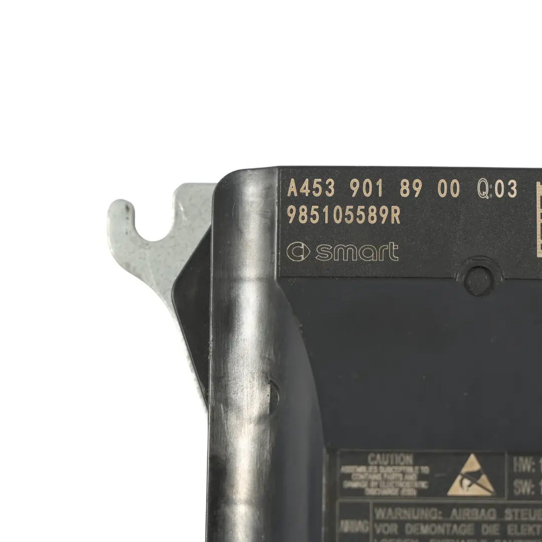 C453 Air Module Impact SRS Control Module ECU to Smart ForTwo with Part number A4539018900 Smart ForTwo C453 Air Module Impact SRS Control Module ECU - SKU A4539018900 - Part number A4539018900