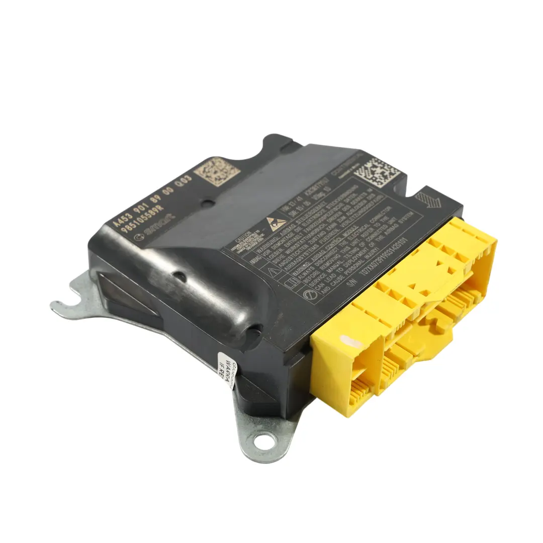 C453 Módulo De Aire Impacto SRS Módulo De Control ECU para Smart Fortwo con número de pieza A4539018900 Smart Fortwo C453 Módulo De Aire Impacto SRS Módulo De Control ECU - SKU A4539018900 - Número de pieza A4539018900