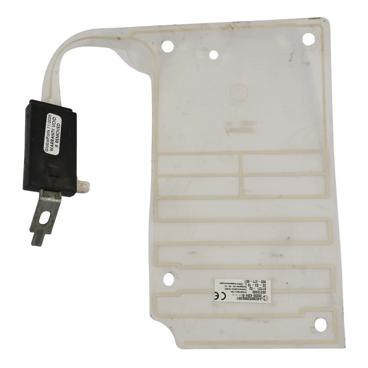 Smart Fortwo C453 Antena Aérea Varilla Radio GPS Unidad A4539052600