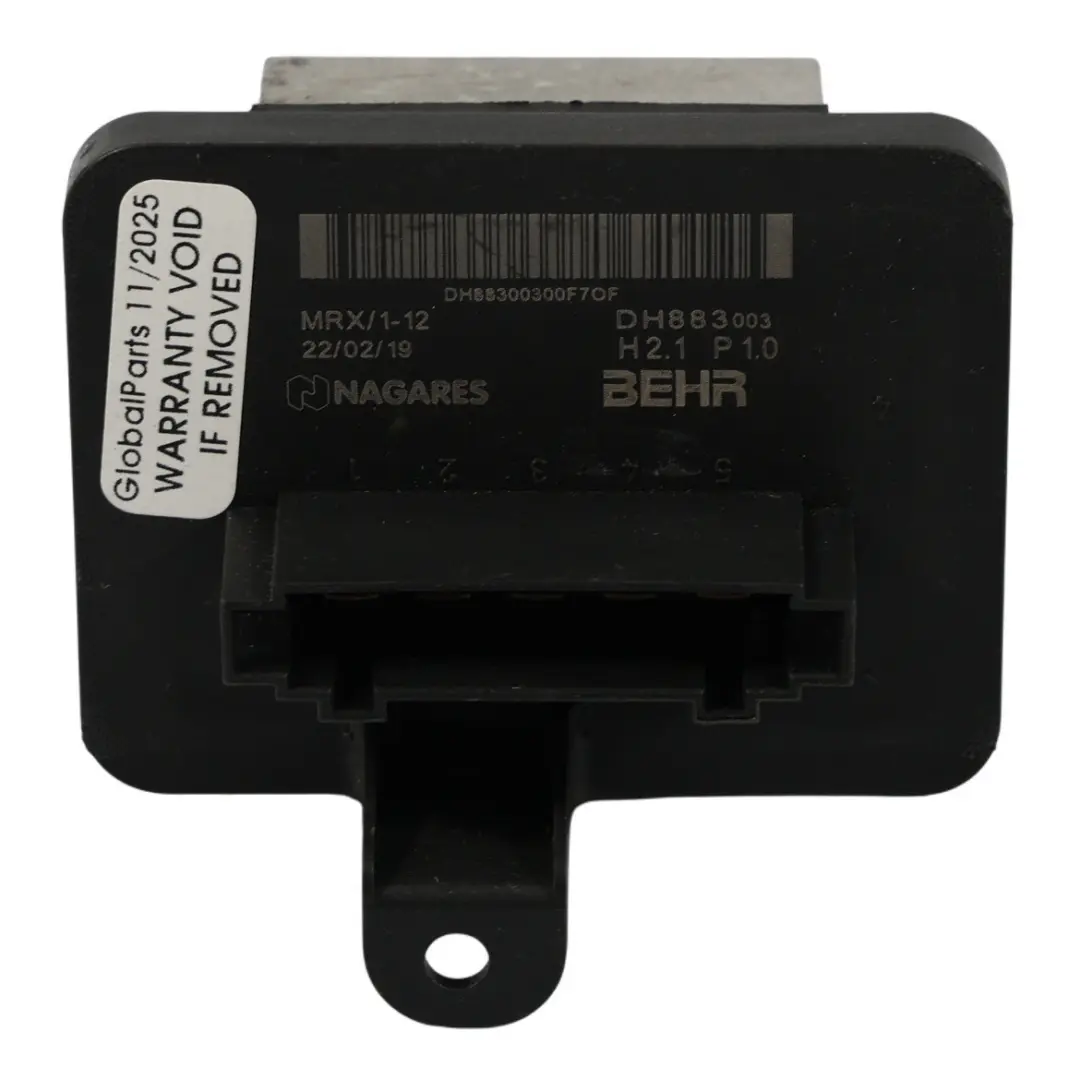 Smart Fortwo C453 Rezystor Regulator Dmuchawy Nawiewu - SKU A4539820115 - Numer Części A4539820115