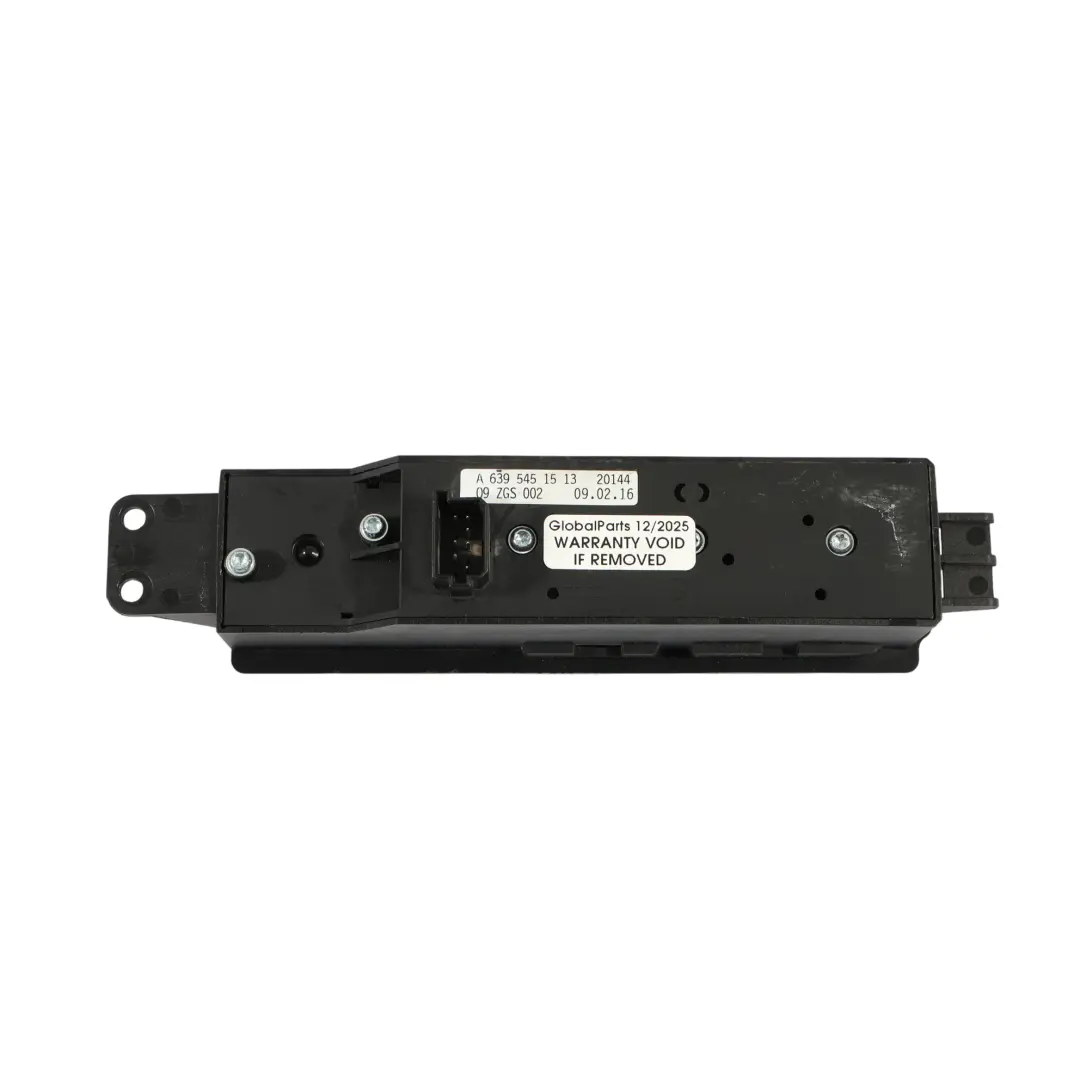 Window Switch Regulator Panel Driver's Side to Mercedes Vito W639 with Part number A6395451513 Mercedes Vito W639 Window Switch Regulator Panel Driver's Side - SKU A6395451513-2 - Part number A6395451513