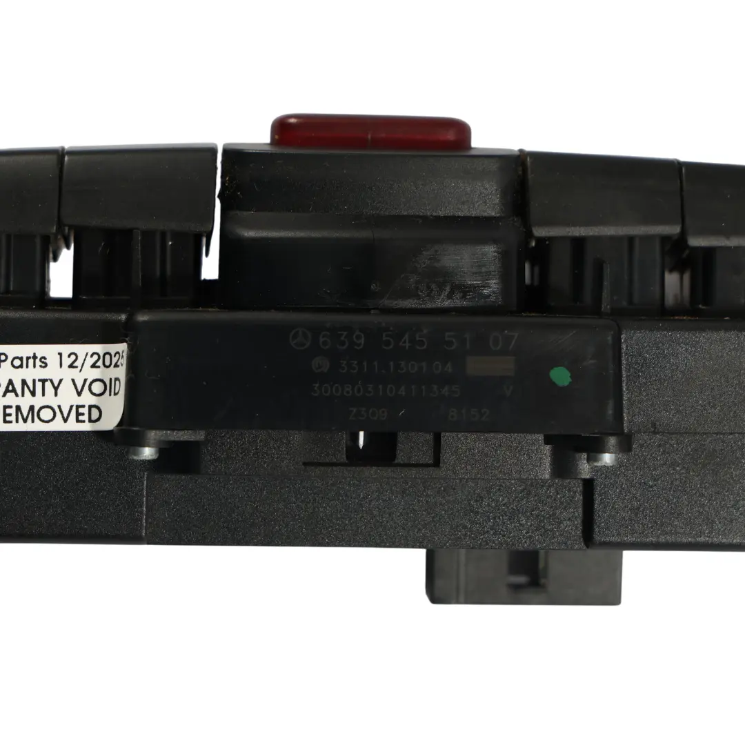 Pannello Interruttori Cruscotto Pulsante ASR per Mercedes Vito W639 con numero di parte A6395455107 Mercedes Vito W639 Pannello Interruttori Cruscotto Pulsante ASR - SKU A6395455107 - Numero di parte A6395455107