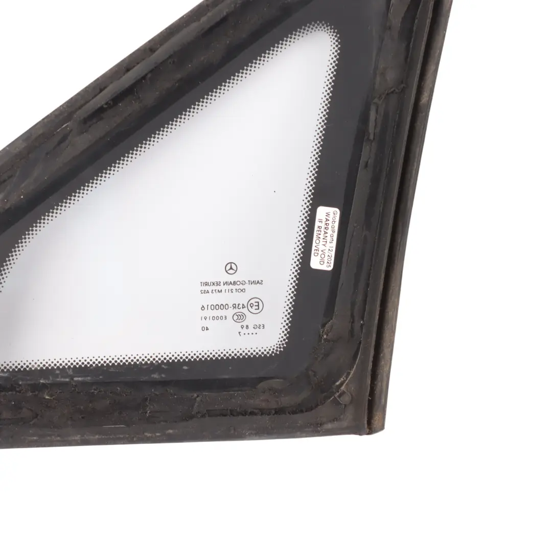  Mercedes-Benz Vito Viano W639 Hinten Rechts Seitenscheibe Fenster Glas AS2 - SKU A6396736805 - Teilenummer A6396736805
