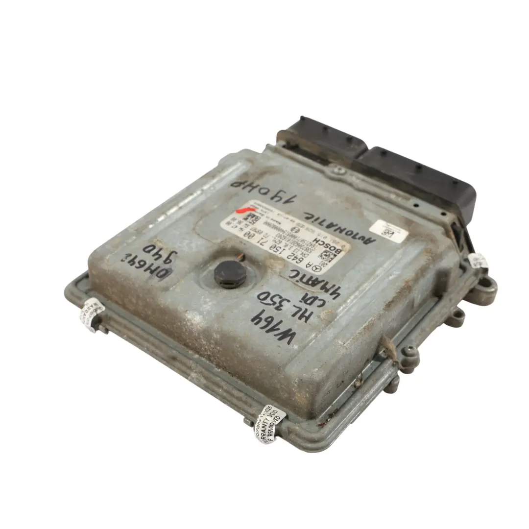 ML350 OM642 4-Matic 224HP Controllo Motore Automatico per Mercedes W164 con numero di parte A6421507100 Mercedes W164 ML350 OM642 4-Matic 224HP Controllo Motore Automatico - SKU A6421507100 - Numero di parte A6421507100
