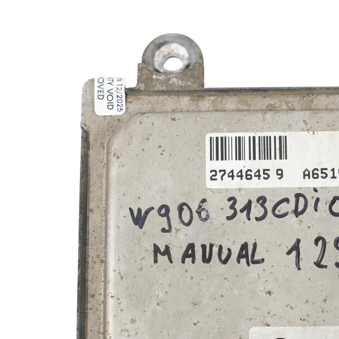 651.955 129HP Engine ECU Kit Manual to Mercedes Sprinter W906 313 CDI with Part number A6519000601 Mercedes Sprinter W906 313 CDI 651.955 129HP Engine ECU Kit Manual - SKU A6519000601-3 - Part number A6519000601