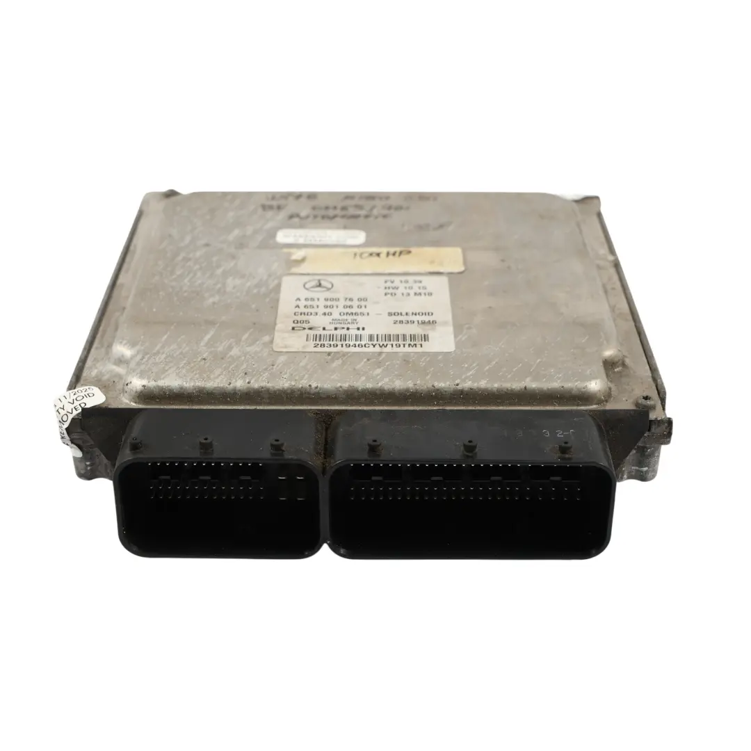 A180CDI OM651.901 109CH Kit Calculateur Moteur Automat pour Mercedes W176 à propos du numéro de pièce A6519007600 Mercedes W176 A180CDI OM651.901 109CH Kit Calculateur Moteur Automat - SKU A6519007600-5 - Numéro de pièce A6519007600