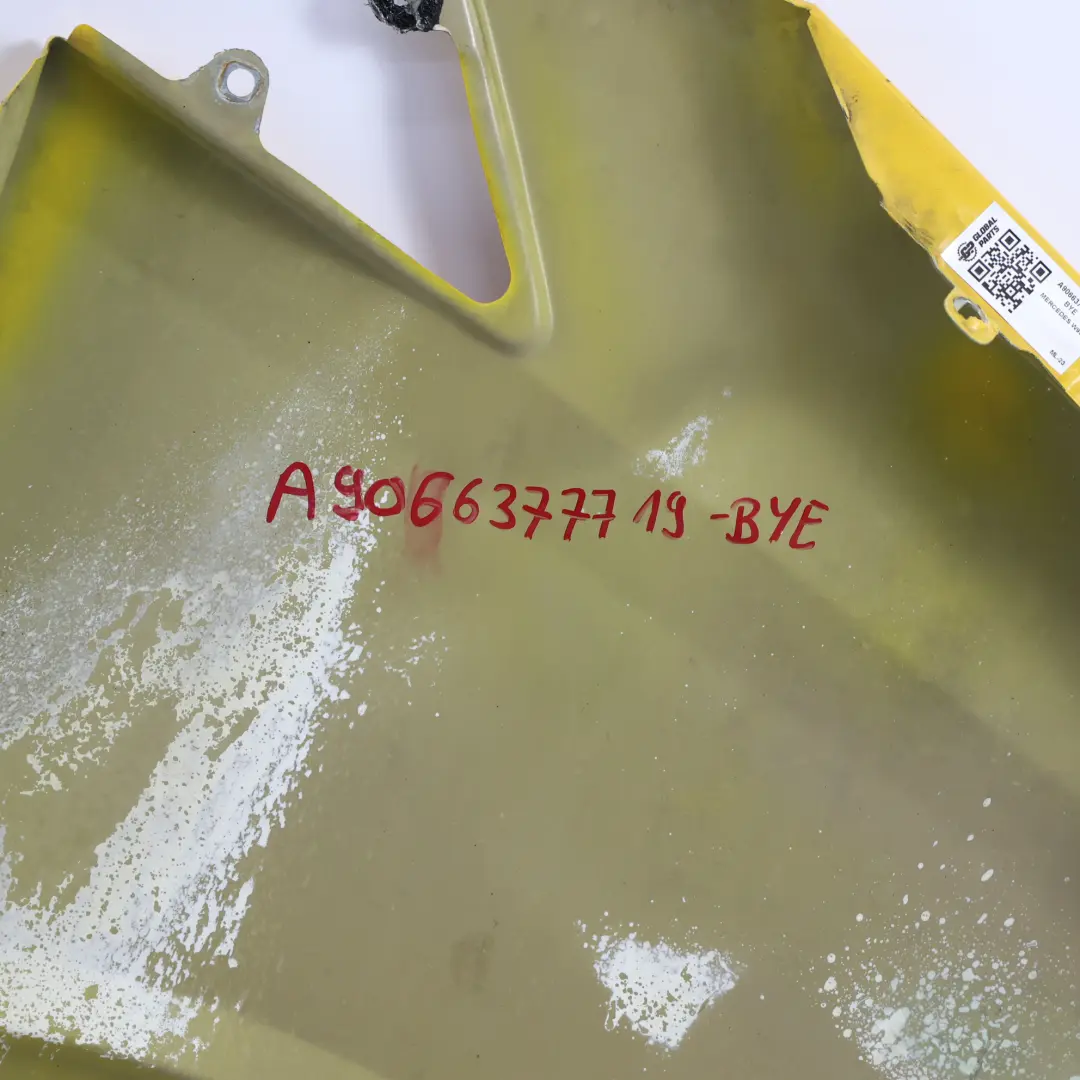 Panel Lateral Delantero Izquierdo Amarillo Escoba - 1212 para Mercedes Sprinter W906 con número de pieza A9066377719 Mercedes Sprinter W906 Panel Lateral Delantero Izquierdo Amarillo Escoba - 1212 - SKU A9066377719-BYE - Número de pieza A9066377719
