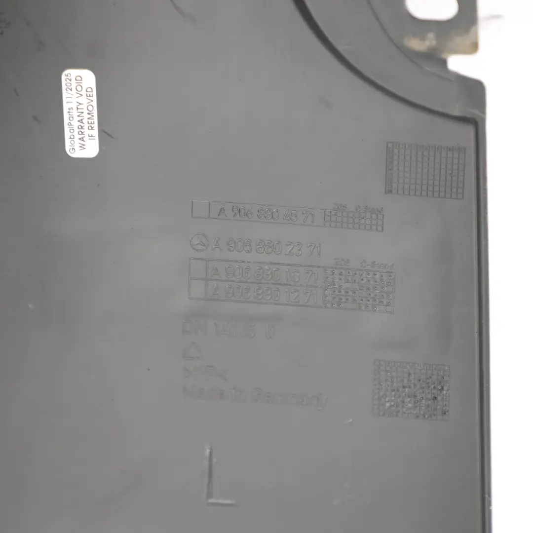 Mercedes Sprinter W906 Rear Bumper Left N/S Corner Trim Cover - SKU A9068801071-1 - Part number A9068801071