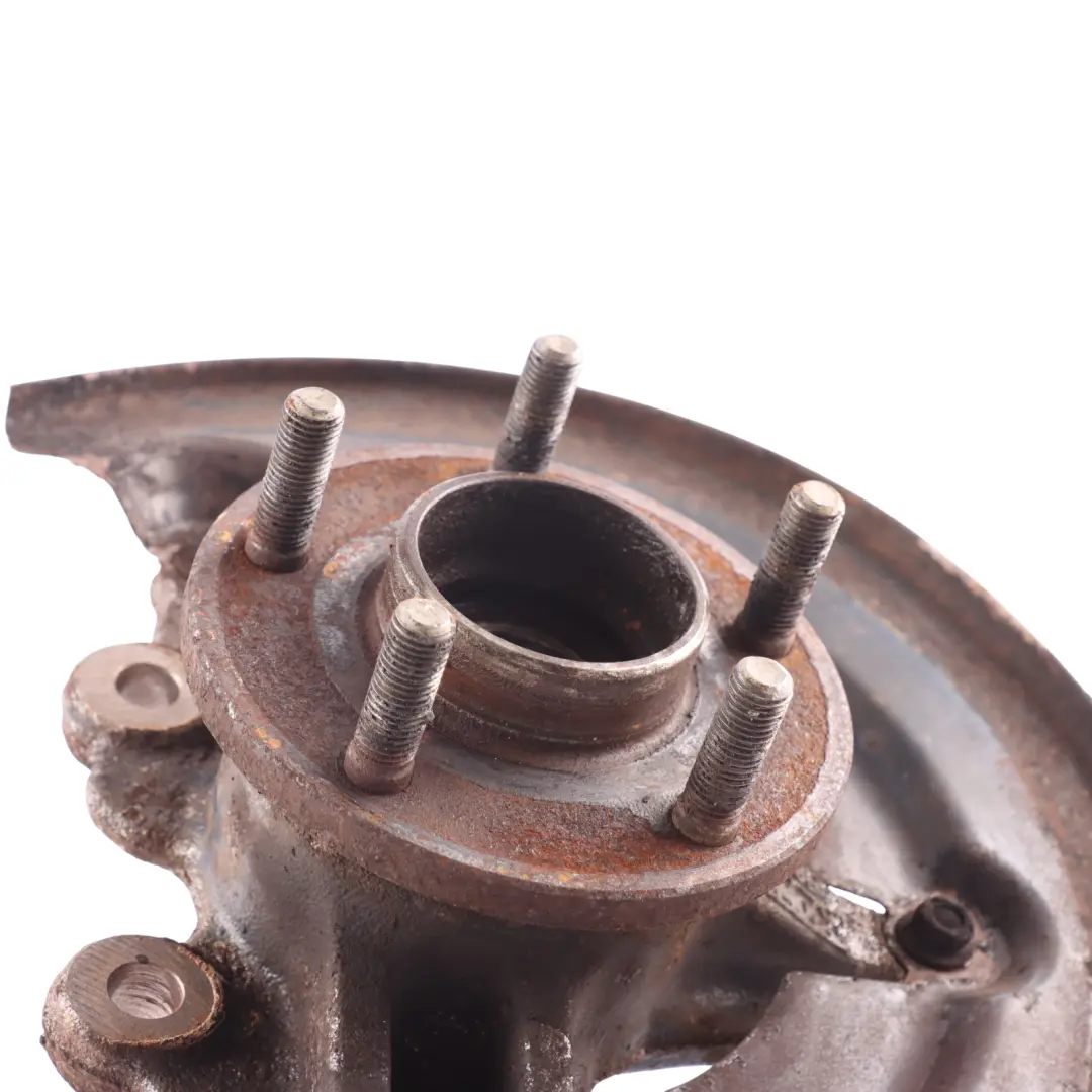 Mk3 Wheel Carrier Front Left N/S Wheel Hub Mount Brake Disc Plate to Ford Focus with Part number AV61-3K171-DAC Ford Focus Mk3 Wheel Carrier Front Left N/S Wheel Hub Mount Brake Disc Plate - SKU AV61-3K171-DAC - Part number AV61-3K171-DAC