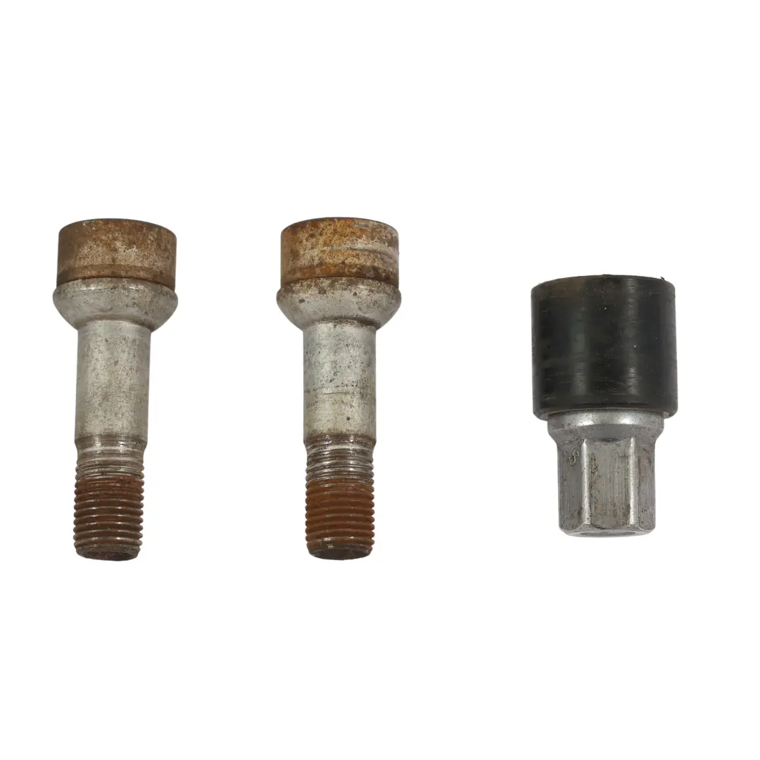 Mercedes W164 W166 Radsicherungsbolzen Sicherungsmutter Satz - SKU B66470156 - Teilenummer B66470156