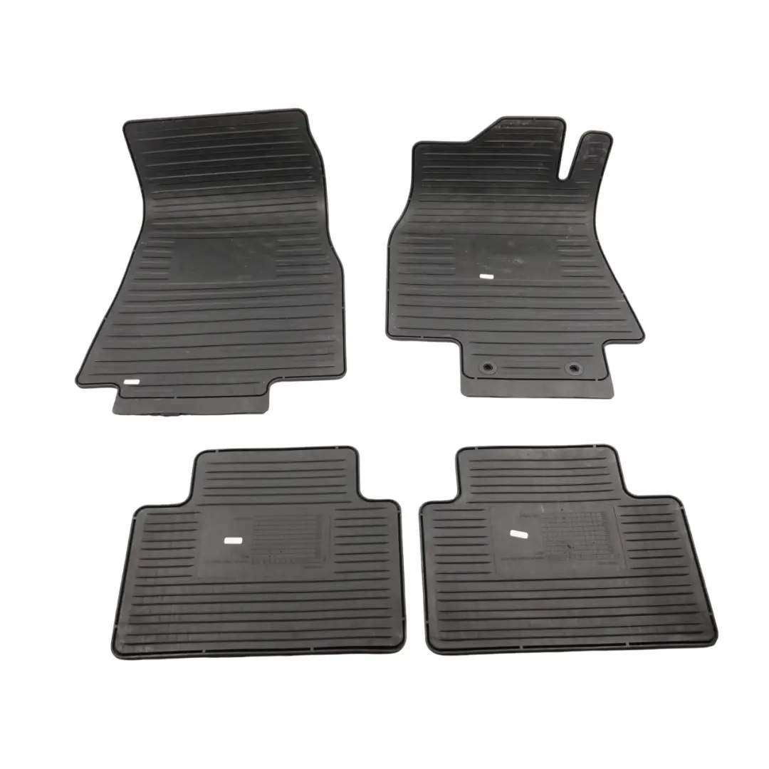 Mercedes W169 Rubber Floor Mats Interior Front Rear Footwell Floor Cover Set - SKU RHD-B66688630 - Part number B66688630
