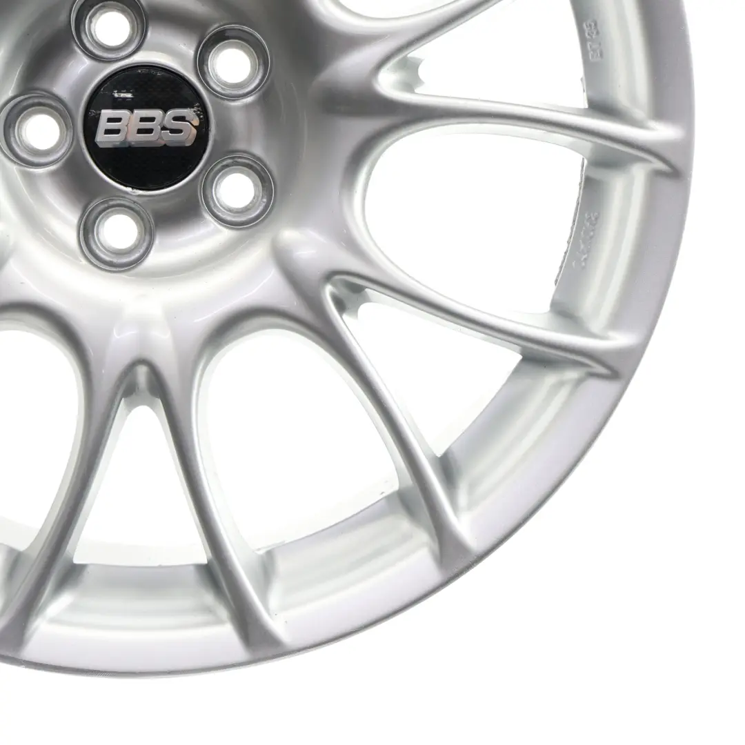 BBS Wheel Rim Alloy Silver 18" 8J ET:35 7 Double Spoke 0345096 - SKU BBS-18-2 - Part number BBS-18-2