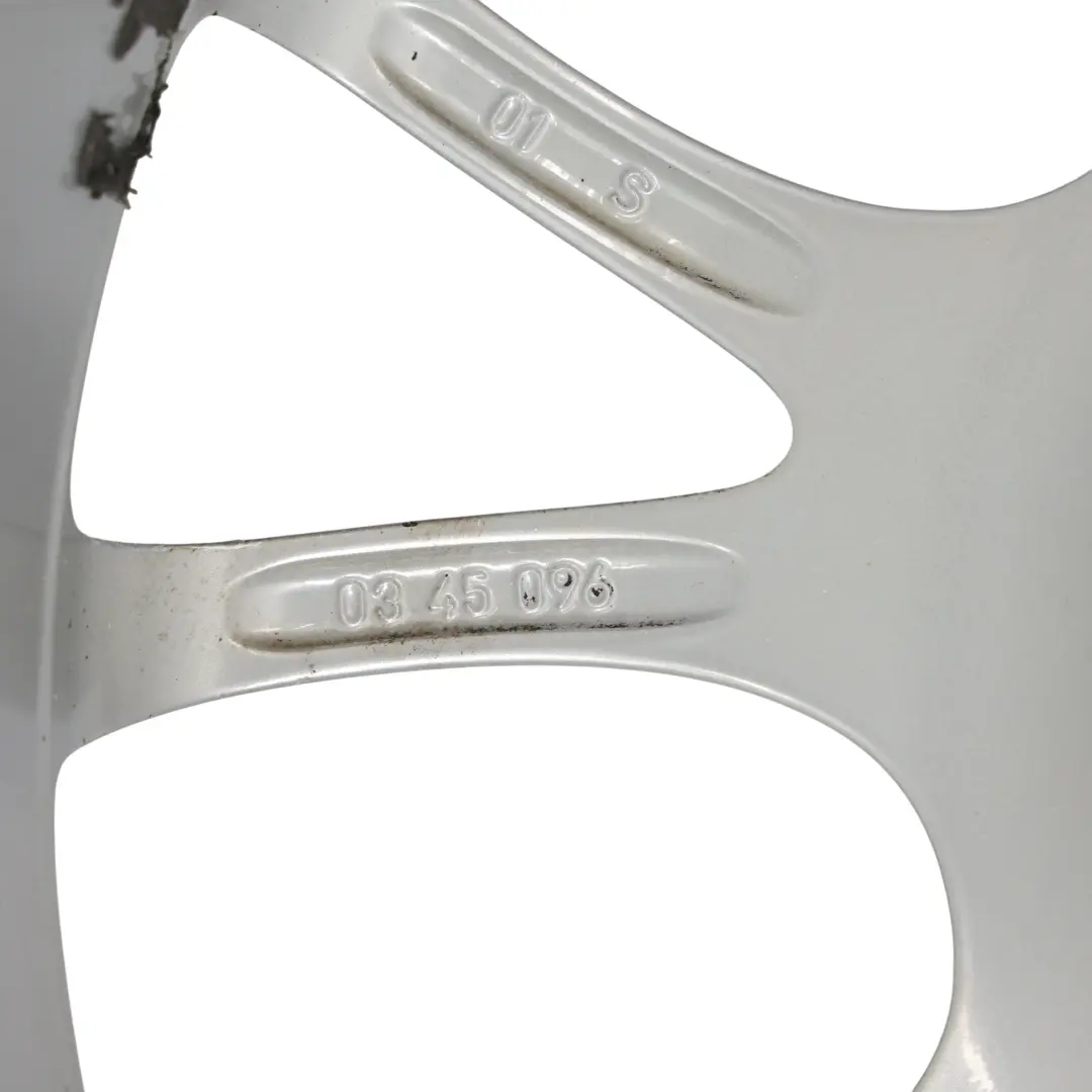 BBS Cerchio In Lega Argento 18" 8J ET:35 7 Doppie Razze per con numero di parte 0345096 BBS Cerchio In Lega Argento 18" 8J ET:35 7 Doppie Razze - SKU BBS-18-3 - Numero di parte 0345096