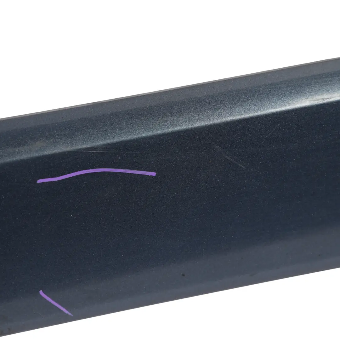 Ford Transit Custom Sliding Side Door Trim Strip Left N/S Blue Metallic - FCC - SKU BK21-29077-BEW-BLU - Part number BK21-29077-BEW