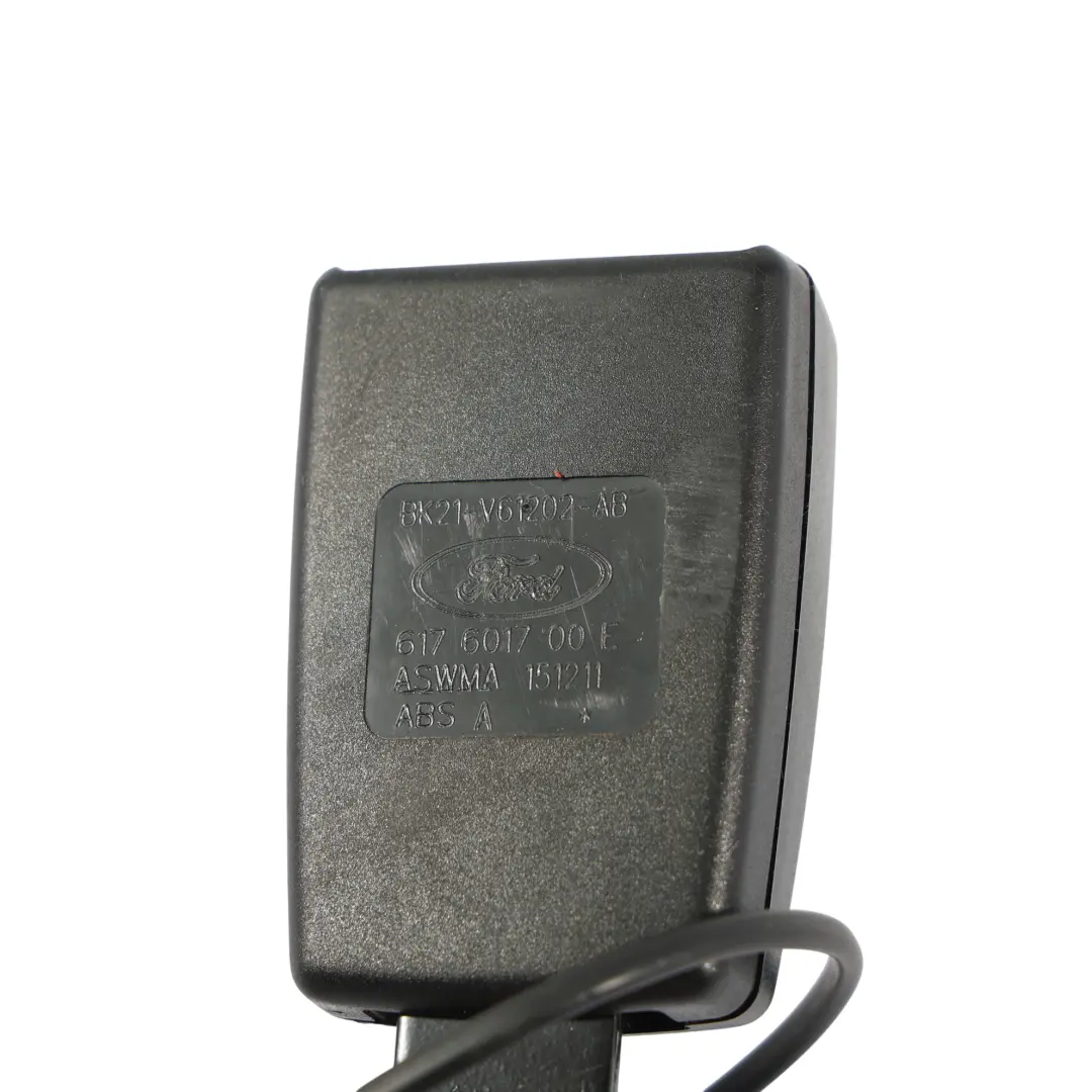 Ford Transit Custom Front Seat Belt Catch Latch Buckle Right O/S - SKU BK21V61202AB - Part number BK21-V61202-AB