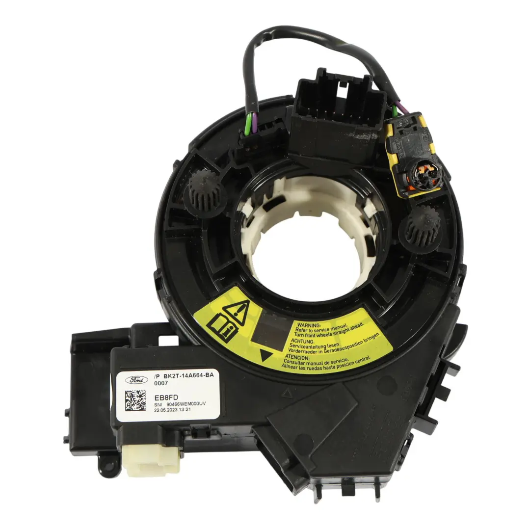 Ford Transit Custom Mk8 Steering Wheel Slip Ring Squib Clockspring BK2T14A664BA - SKU BK2T-14A664-BA-1 - Part number BK2T-14A664-BA