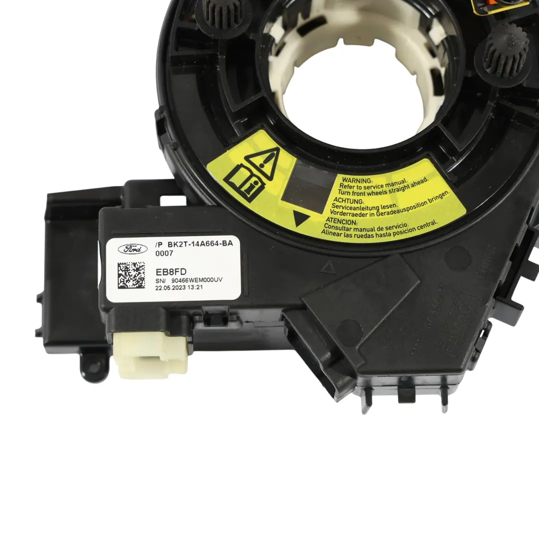 Mk8 Volante Slip Ring Squib Clockspring BK2T14A664BA per Ford Transit Custom con numero di parte BK2T-14A664-BA Ford Transit Custom Mk8 Volante Slip Ring Squib Clockspring BK2T14A664BA - SKU BK2T-14A664-BA-1 - Numero di parte BK2T-14A664-BA