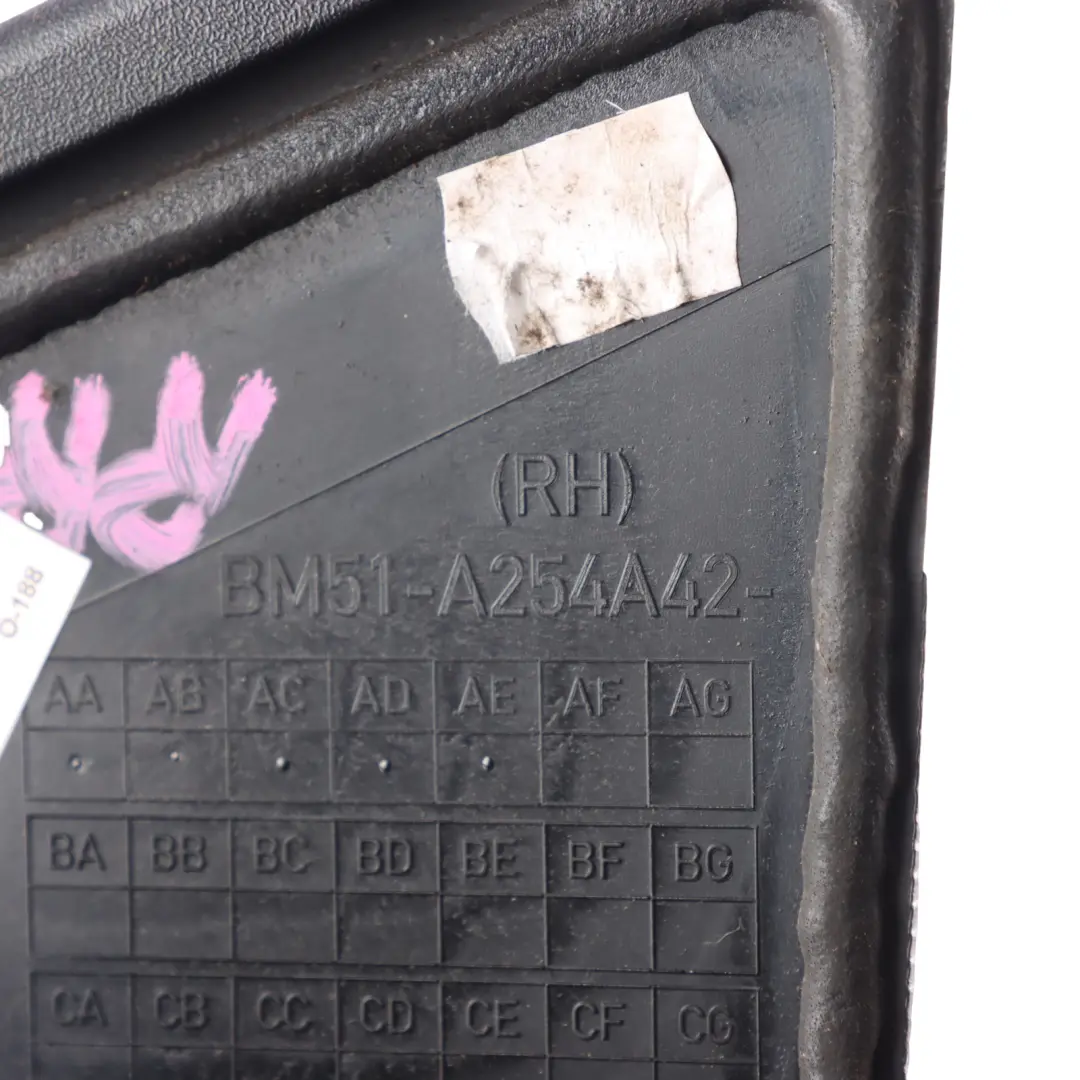 Mk3 Moldura Ventana Puerta Exterior Trasera Derecha para Ford Focus con número de pieza BM51-A254A42-AA Ford Focus Mk3 Moldura Ventana Puerta Exterior Trasera Derecha - SKU BM51-A254A42-AA - Número de pieza BM51-A254A42-AA