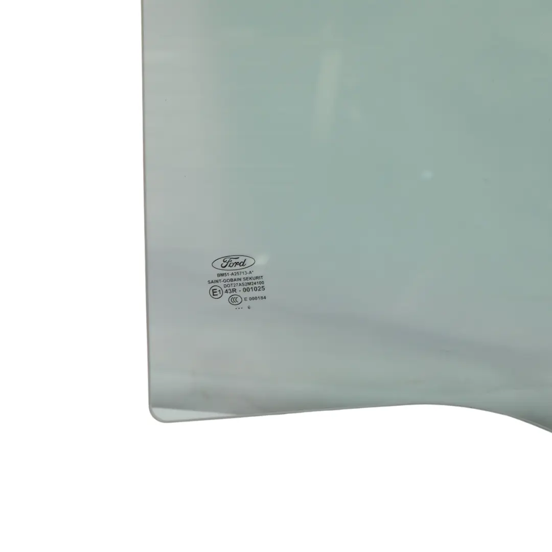 Mk3 5Dr Puerta Ventana Vidrio AS2 Trasero Izquierdo para Ford Focus con número de pieza BM51-A25713-A Ford Focus Mk3 5Dr Puerta Ventana Vidrio AS2 Trasero Izquierdo - SKU BM51-A25713-A - Número de pieza BM51-A25713-A